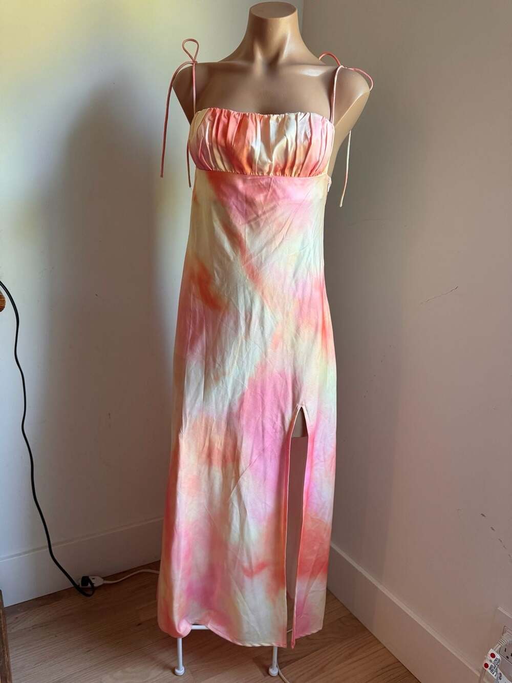 Like New Princess Polly - Carsa Tie Dye Midi Summer Dress, US 6